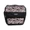 Everything Mary Brown Floral Deluxe Collapsible Rolling Craft Bag